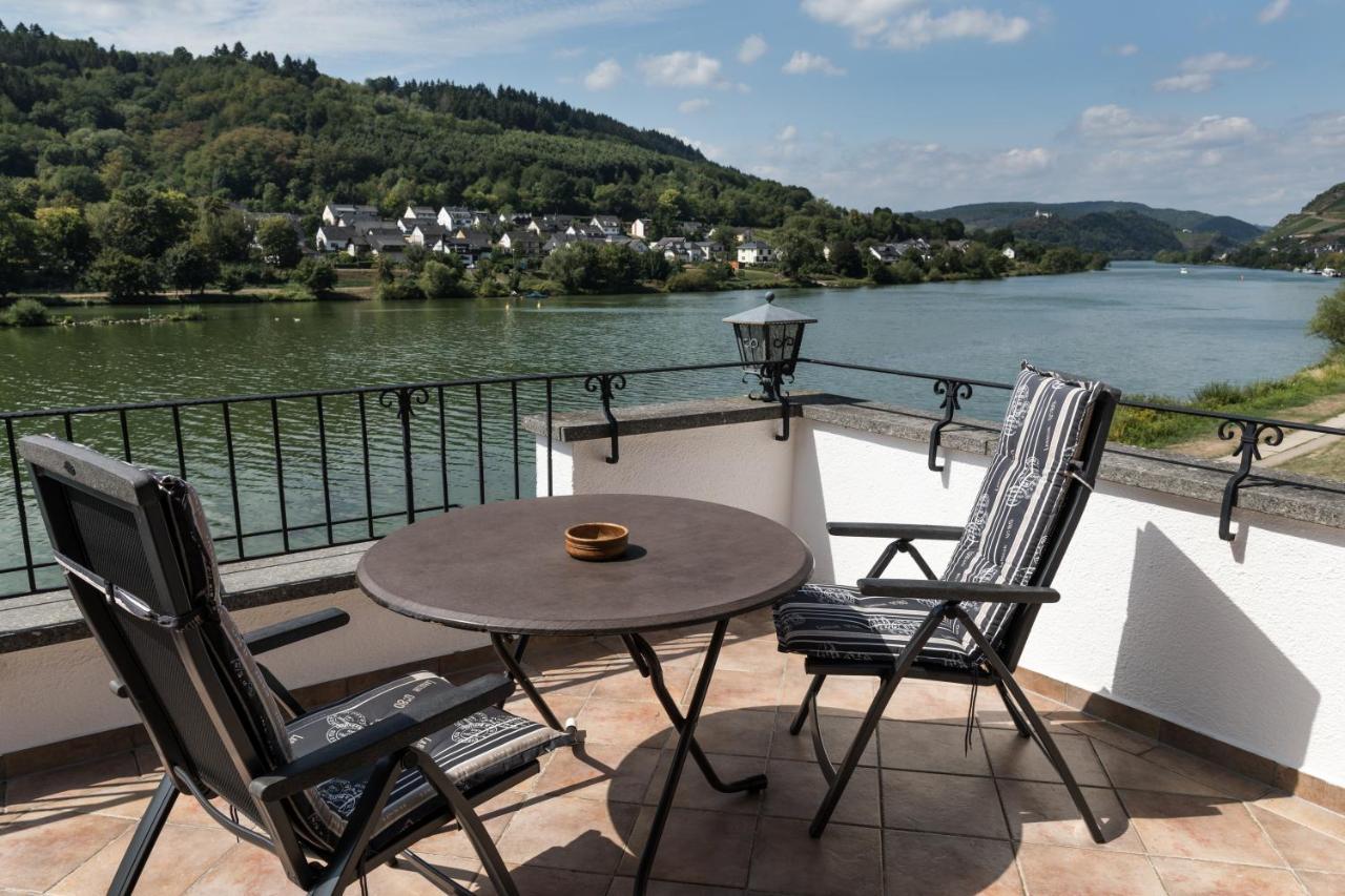 Hotel garni Café im Hamm Zell Exterior foto