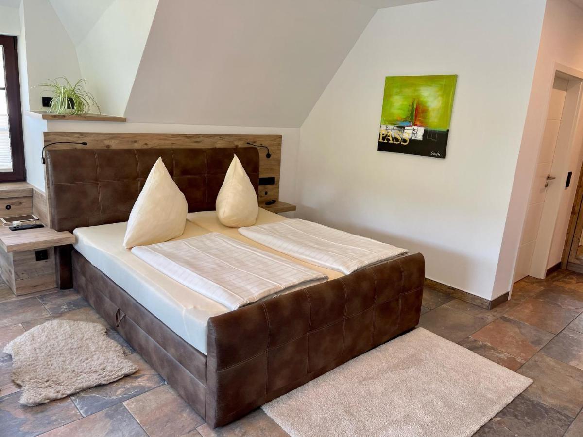Hotel garni Café im Hamm Zell Exterior foto